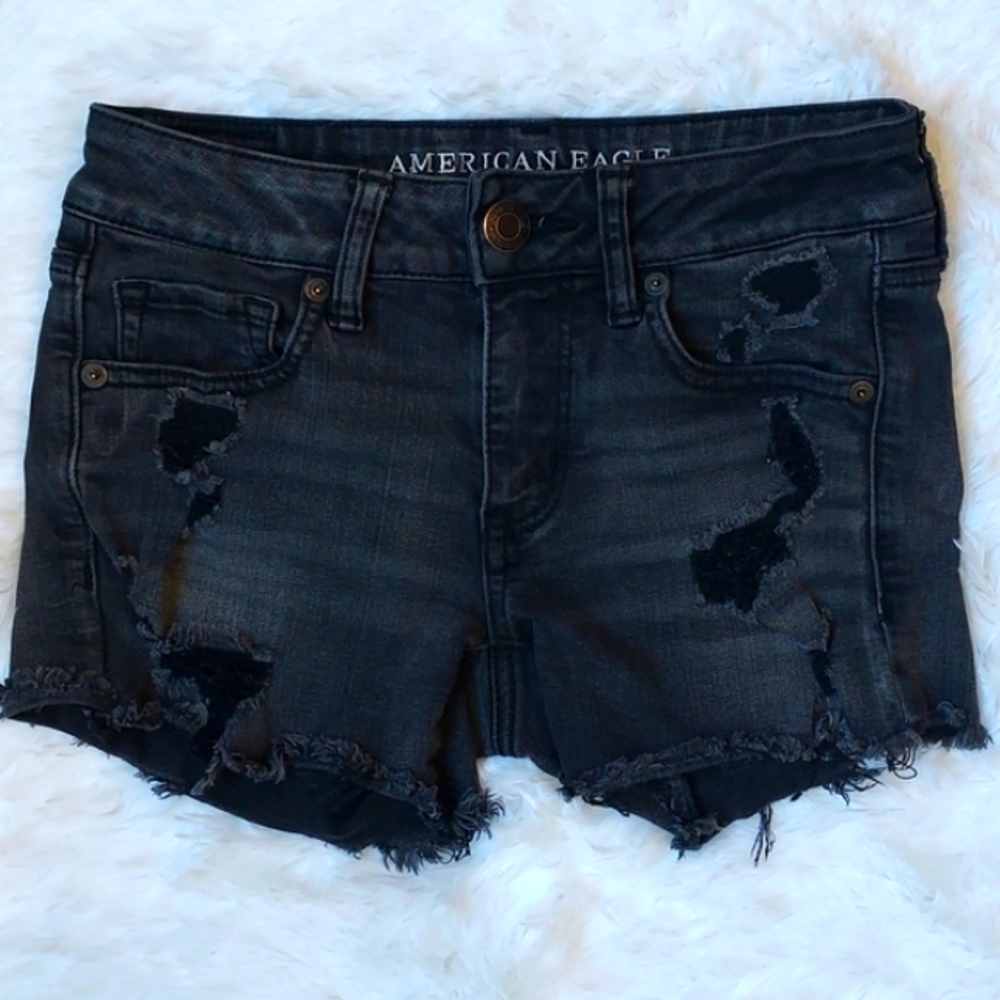 American Eagle cut off shorts, size 0
